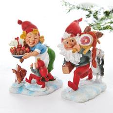 Nisser med julemad - Nissemor