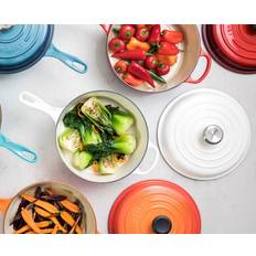 Le Creuset Signatur kasserolle i støbejern, 26 cm