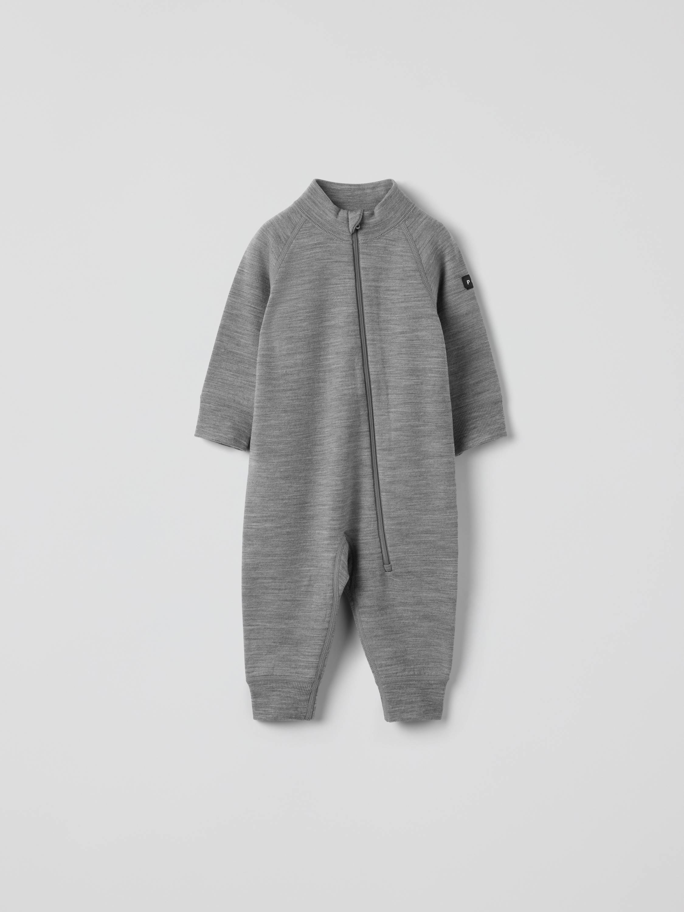 Overall ullfrotté merino