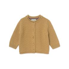 Mini A Ture Cardigan, Adelina/Sweet Curry 104