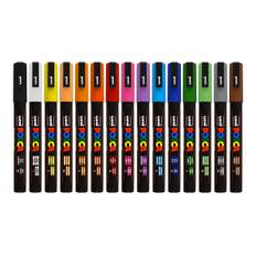 Uni Posca Markers PC-3M, 15set