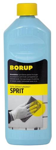 Borup Kemi Borup Kemi: Husholdningssprit denatureret 93% 500 ml 1 DK