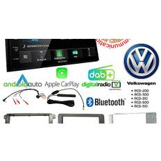 Kenwood DMX5020DABS Car Audio System & Complete Volkswagen Stereo Fitting Kit Bundle