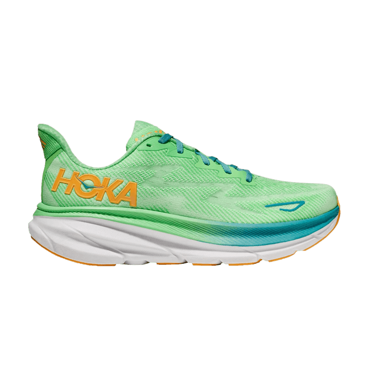 Hoka One One Clifton 9 Zest Lime Glow - UK 7