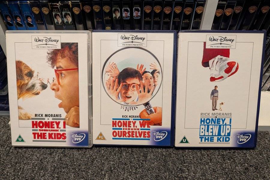 Honey, I Shrunk the Kids - Trilogi - Disney DVD Älskling jag krympte barnen