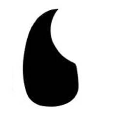 Universal Folk Akustisk Gitarr Pickguard Drop Shape 40 Tum 41 Tum Valskydd För Vänster Hand Akustisk Gitarr Gitarr Tillbehör(D)