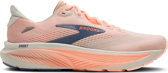 Brooks W Ghost 18 Wide Löparskor Star White - US 9