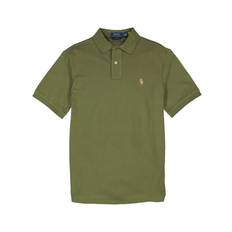 Polo Ralph Lauren Herren Polo-Shirt grün Baumwoll-Piqué Classic Fit