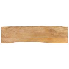 vidaXL bordplade 160x40x2,5 cm naturlig kant massivt mangotræ