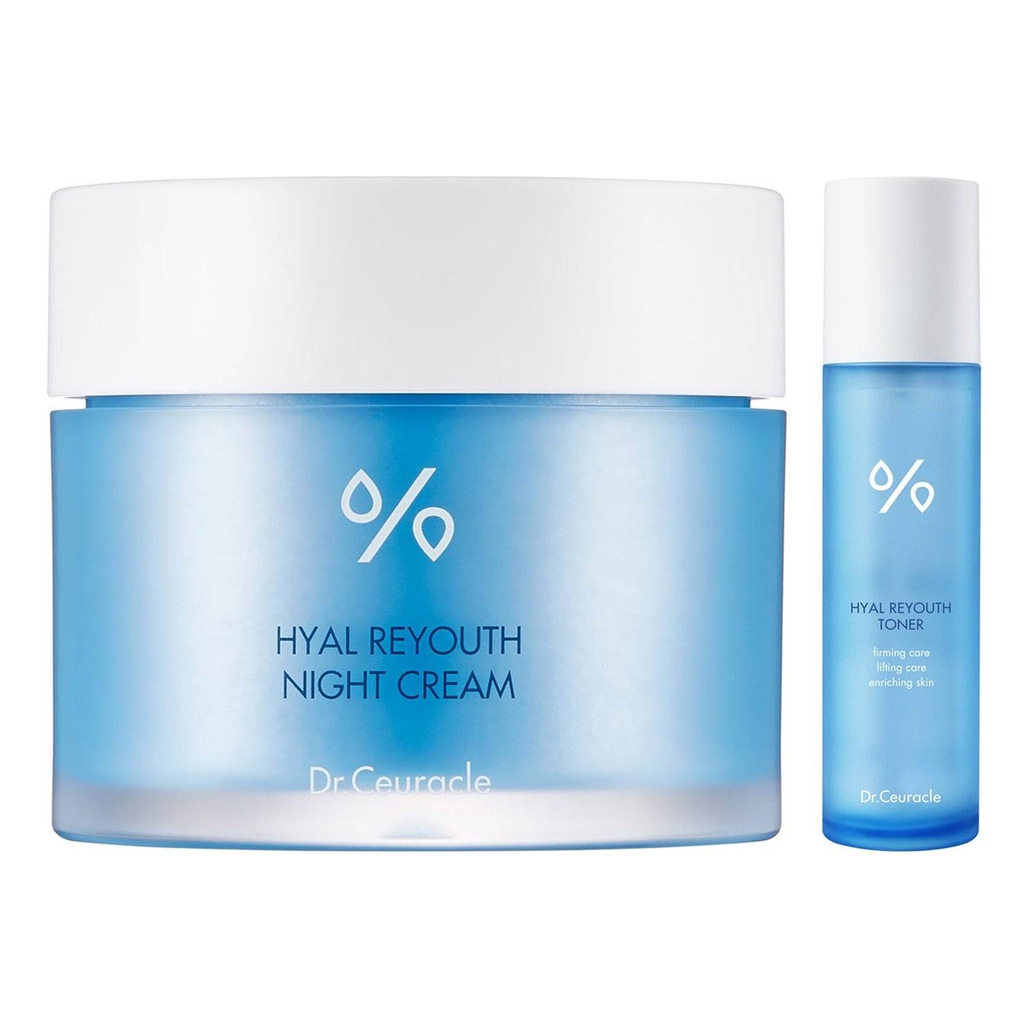 Dr. Ceuracle Hyal Reyouth Night Set Night Cream & Toner