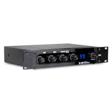 Professional Karaoke Mixer Reverberator 99 DSP Digital Audio Effector Stereoscopic Sound Effect KTV EU Plug svart