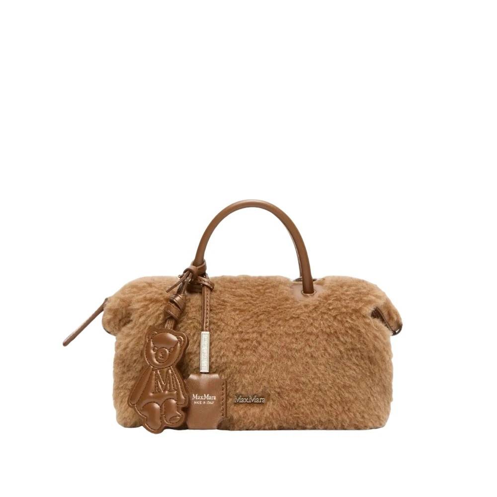 Max Mara Teddy Holdall - Tasker - Dame - Brun - ONE SIZE - Uld