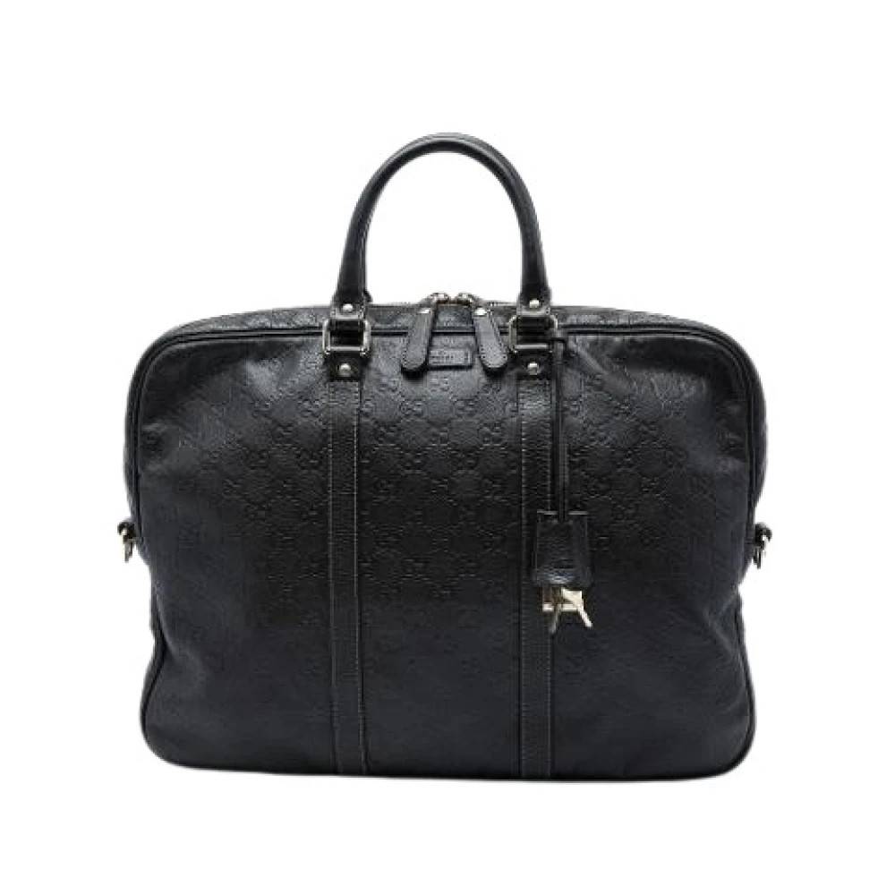 Gucci Vintage - Pre-owned Vintage Briefcase Vintage - unisex - ONE Size - Läder
