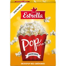 Estrella Micropopcorn Smör 3x80g