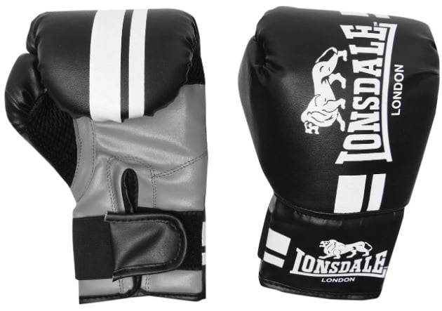Lonsdale Training Boxing Gloves [Small] [Black]