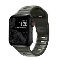 Nomad Apple Watch SE 44mm Sport Band Ash Green