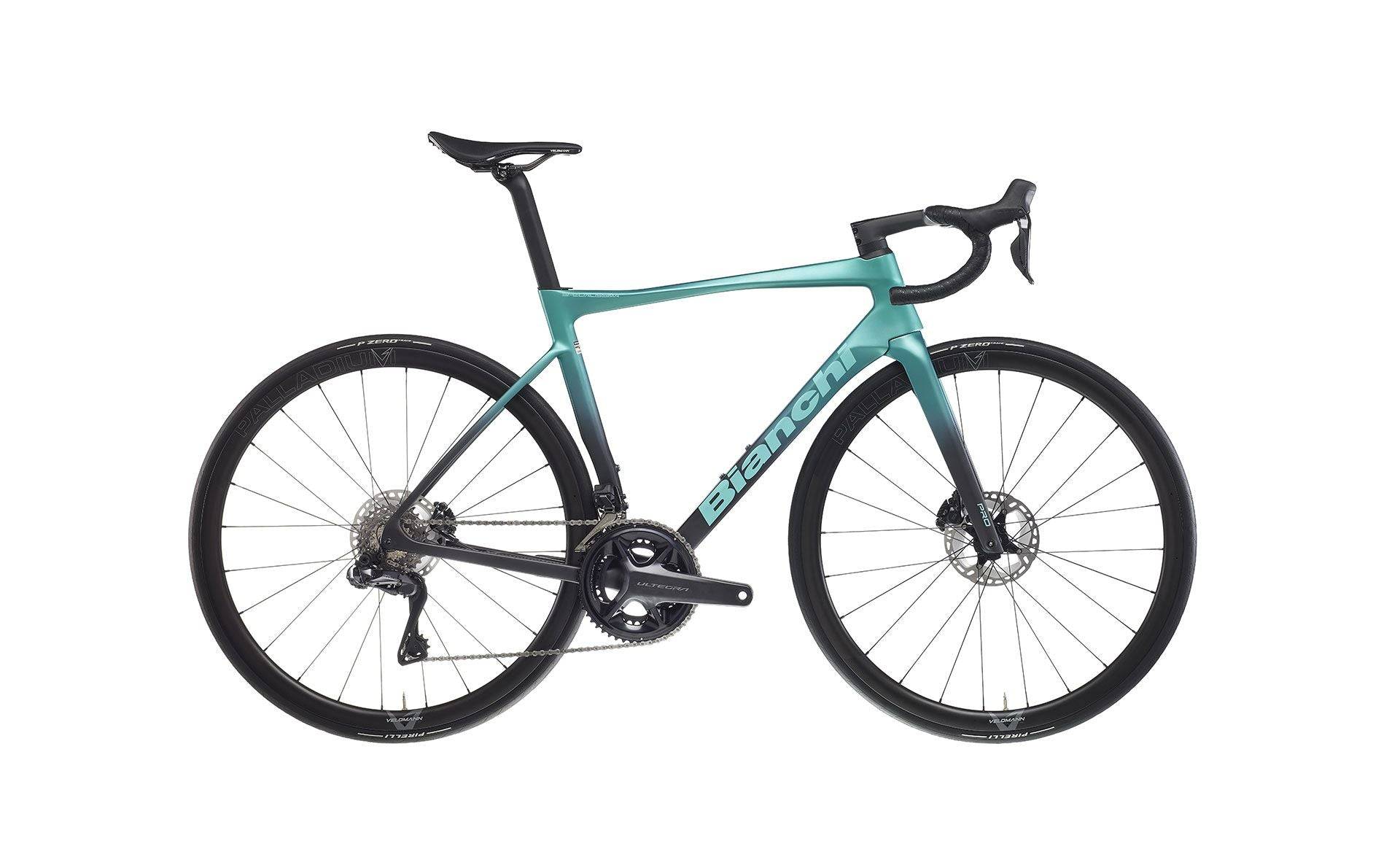 Bianchi Specialissima PRO 2025 - Shimano Ultegra Di2 2x12sp - Velomann Palladium 33mm - 010 / 59 / MV - Carbon/Graphite irid/Black