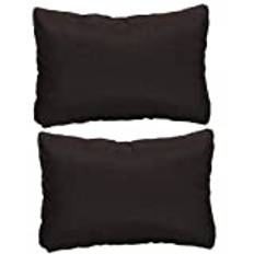 Beo Pallkudde i set – 2 ryggkuddar 60 x 40, vattenavvisande, tillverkad i EU, pallkudde för utomhusbruk, UV-resistent, antracit, ryggkudde för europapallar | utomhuskudde för pallmöbler