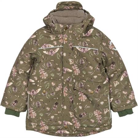 MIKK-LINE Vinterjakke Burnt Olive