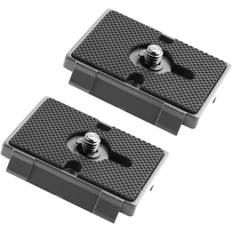 2 STK Quick Release Plate Stativkamera til Manfrotto Mount Plate 200pl-14 RC2 kameraer Stativhoved