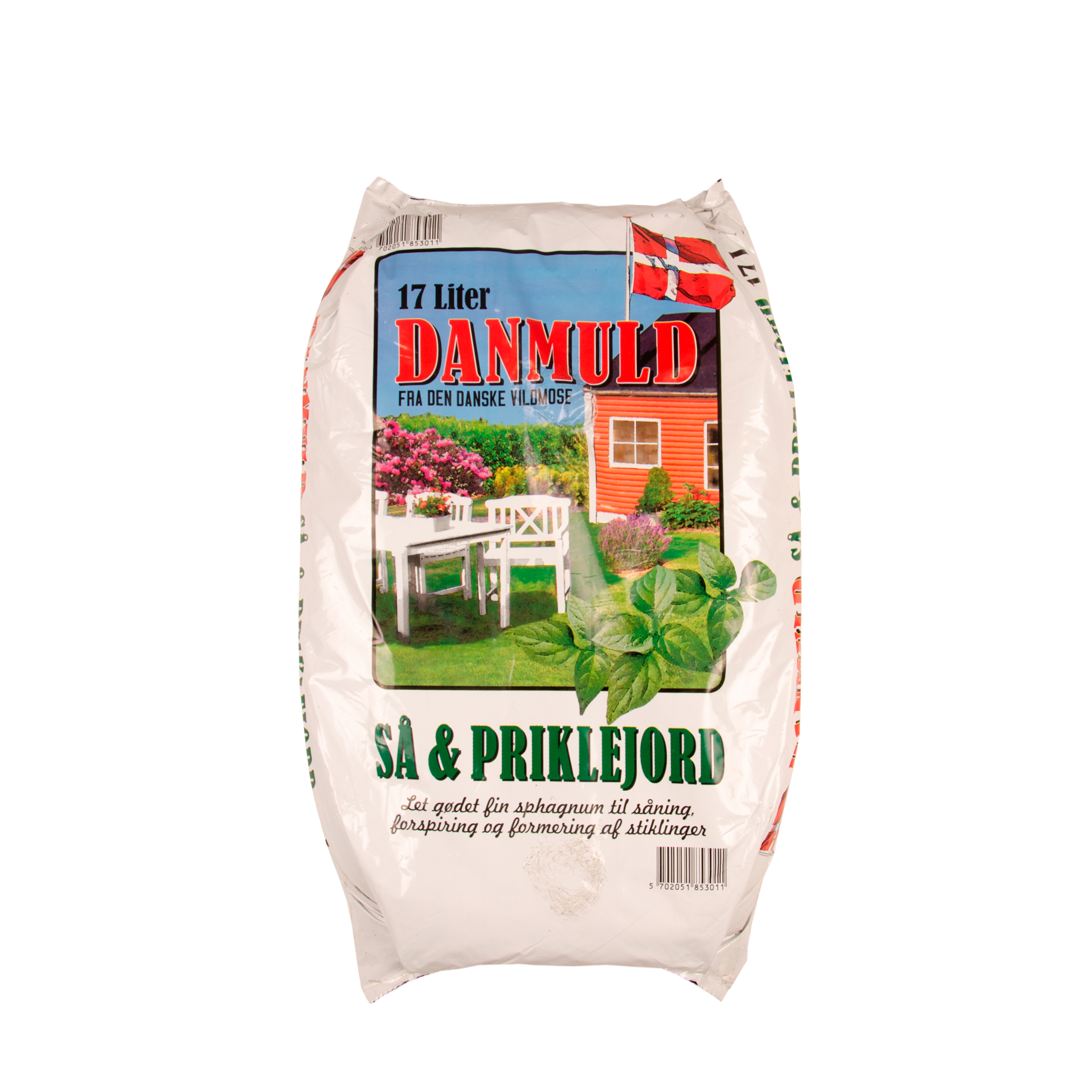 Danmuld Så & Priklejord - 17 ltr..