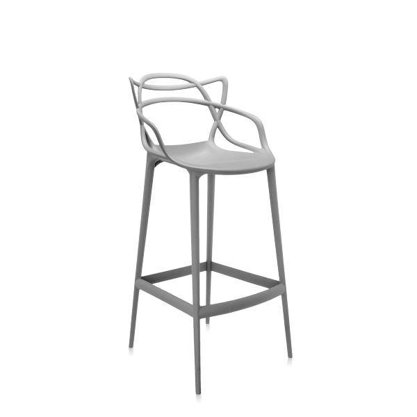 Kartell Masters Stool Barstol Grey 65cm.