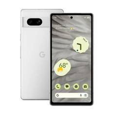 Pixel 7a - 5G smartphone - dual-SIM - RAM 8 GB / Internal Memory 128 GB - OLED display - 6.1" - 2400 x 1080 pixels (90 Hz) - 2x rear cameras 64 MP, 13 MP - front camera 13 MP - snow