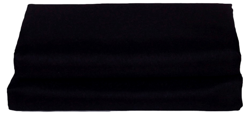 Sort Fotobaggrund 300x200 cm i Stof