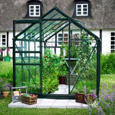 Växthus Bruka Grön Säkerhetsglas, 6,1 M²