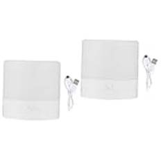 lamp 2 set färgglada atmosfärsljus PVC Nursery Baby lamp