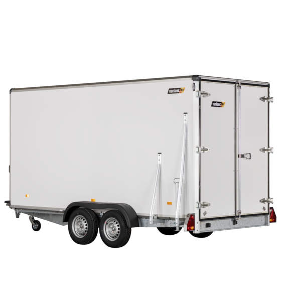 Variant 2705 CVB42 cargotrailer - 2700 kg, bagdøre eller bagrampe.