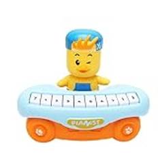 Yiurse Barn Piano Keyboard Leksaker, Barn Piano Toy | Early Learning Piano Toy - Pedagogiska tangentbord för barn, musikinstrument Leksaker för interaktiv lek, undervisning i förskola