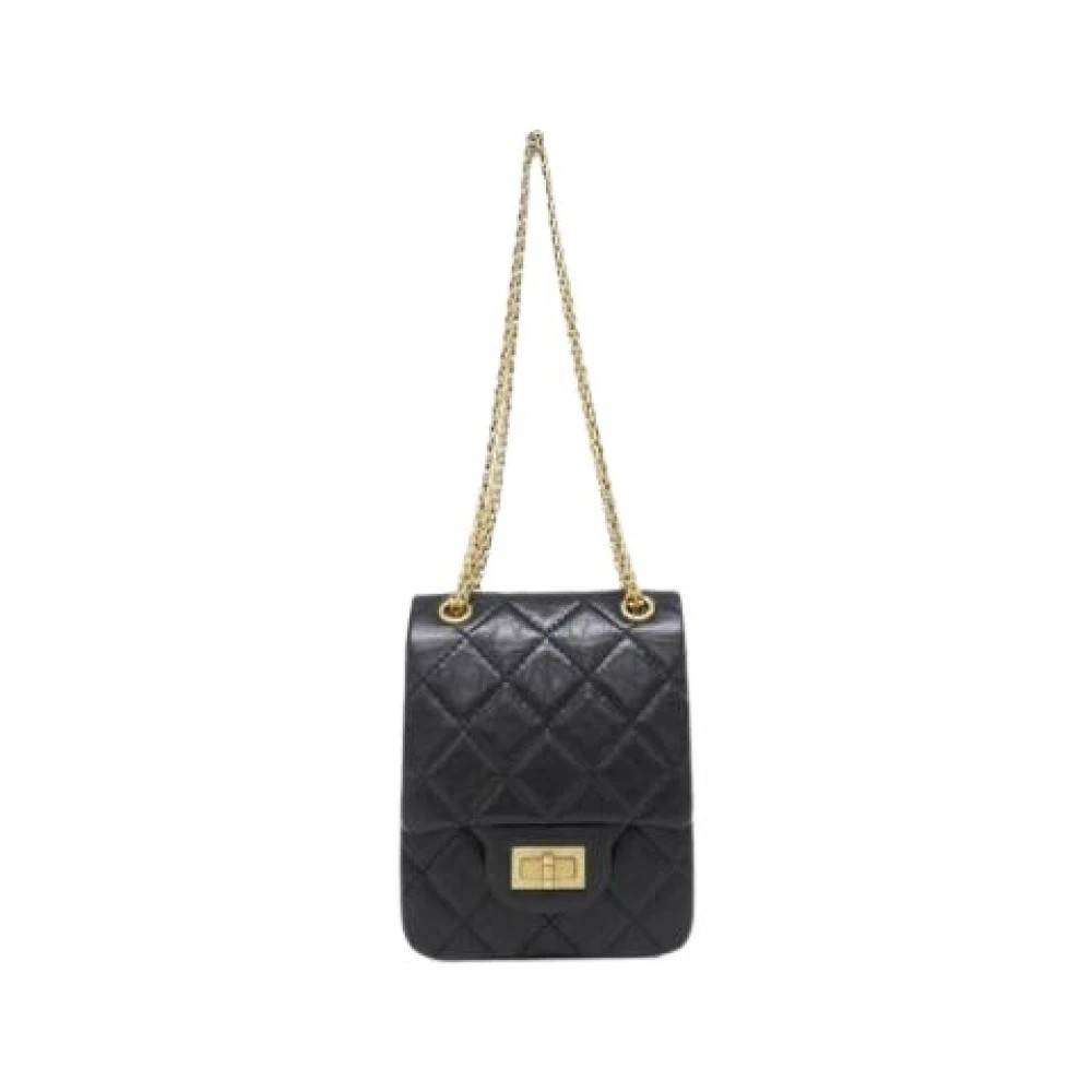 Chanel Vintage Pre-owned Vintage Skuldertaske - Vintage - Dame - Sort - ONE SIZE - Uld