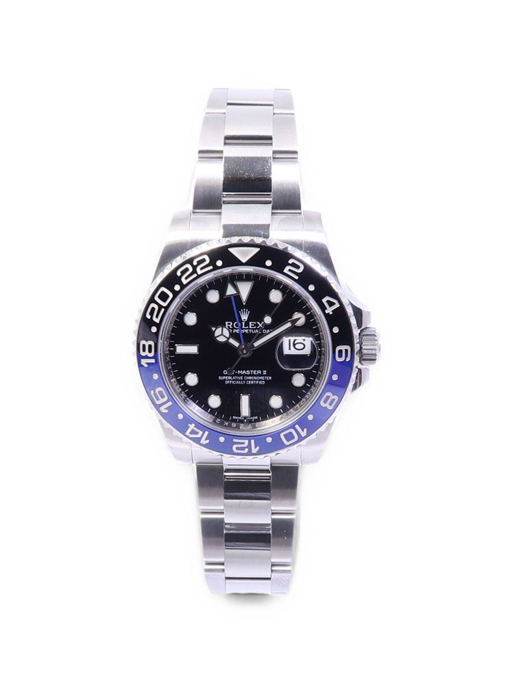Rolex - GMT-Master II 40mm watch - unisex - rostfritt stål - one size - Svart