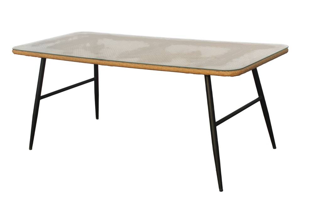 Malta Garden Point trädgårdsbord i stål beige