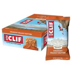 Clif Protein bars box Crunchy Peanut Butter 68g 12 units