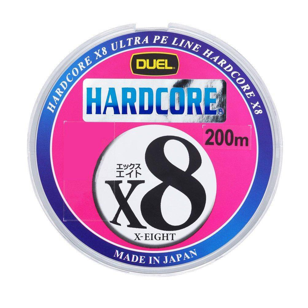 DUEL PE-lina Hardcore X8 200m 1.2 Silver H3258-S