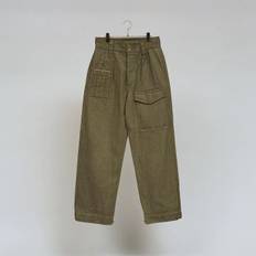 Nigel Cabourn - BRITISH ARMY PANT LOOSE DENIM GREEN - 30