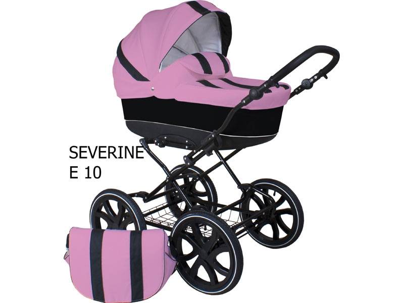Severine Duo 2 in 1 Ljusrosa/Svart