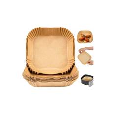 Emerio airfryer bagepladepapir, 50 stk. 20x20 cm - Medium