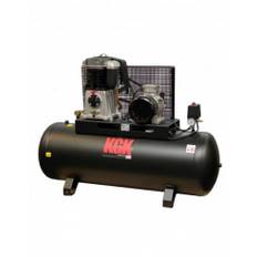 KGK kompressor 200/550. 200L tank 5,5 hk. 600L/min. (1501800)