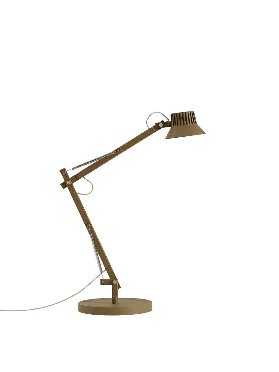 Dedicate S2 Bordlampe fra Muuto Brown Green - Jacobsen Plus