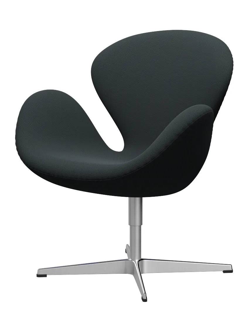3320 Svanen i stof (prisgruppe 1) af Arne Jacobsen Capture / 7101 Dark Deep Green - Jacobsen Plus