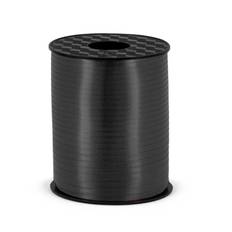 Polybånd Sort 5 mm x 458 m – Eksklusiv og holdbar finish til gaver, balloner og fest