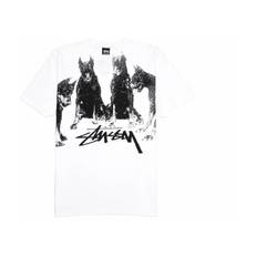 Stussy Doberman Tee White