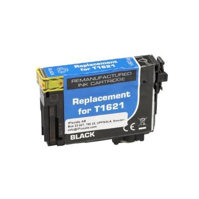 WL Blækpatron, erstatter Epson 16 sort 0T1621 Erstatter T1621