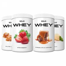 4 x SOLID Nutrition Whey, 750 g