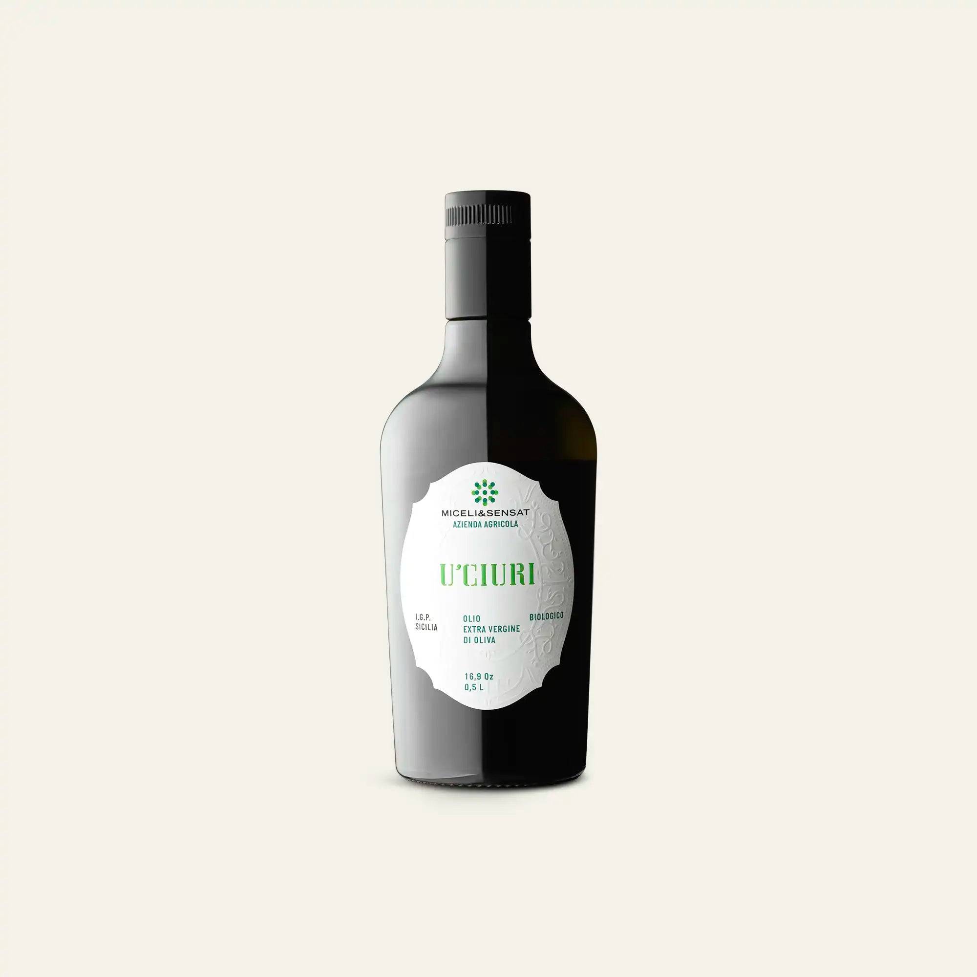 Miceli & Senat U'Ciuri Økologisk Ekstra Jomfru Olivenolie (500 ml)