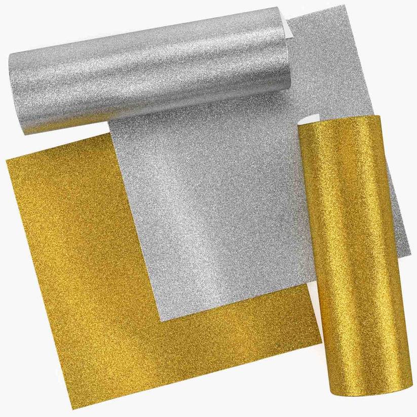 No MOQ 12*12" 300gsm Colored Glitter Paper for Cricut DIY Projects