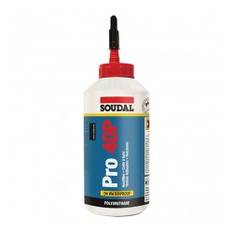 Soudal trælim Pro40P D4 Pu lim 750ml transparent